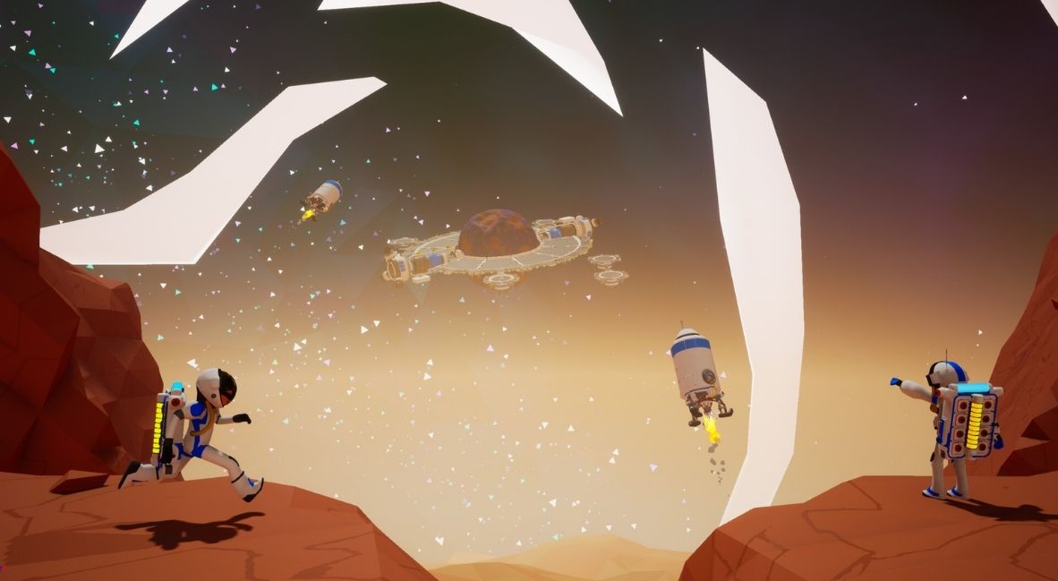 Astroneer Megatech promotional key art image