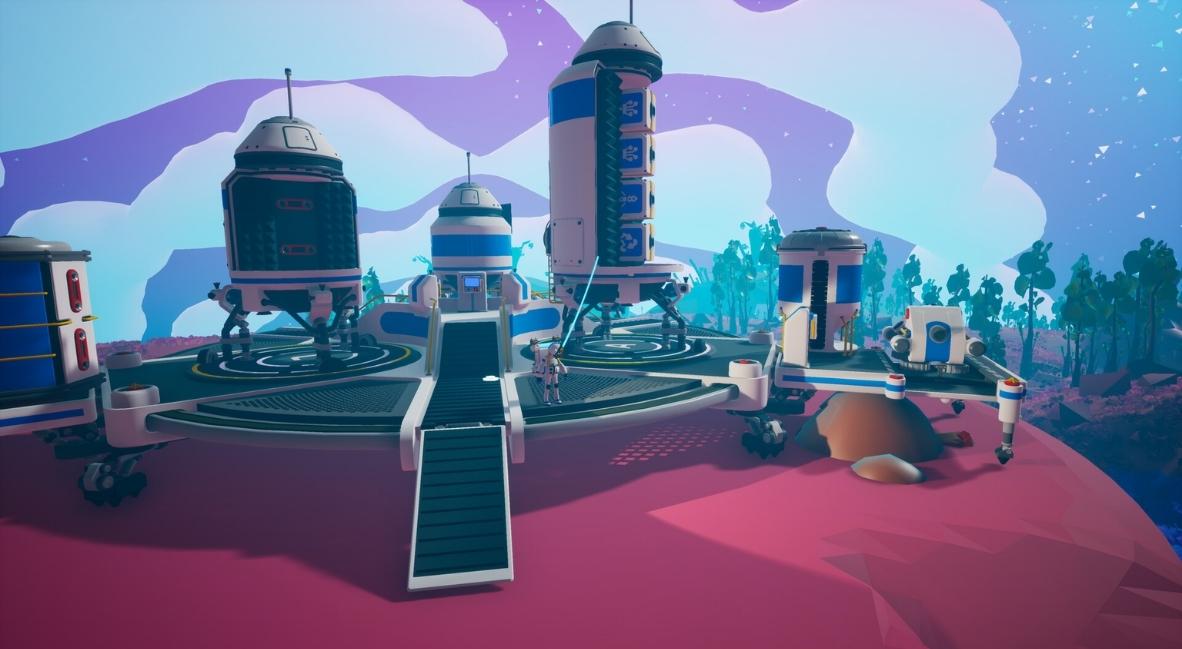Astroneer Megatech promotional key art image
