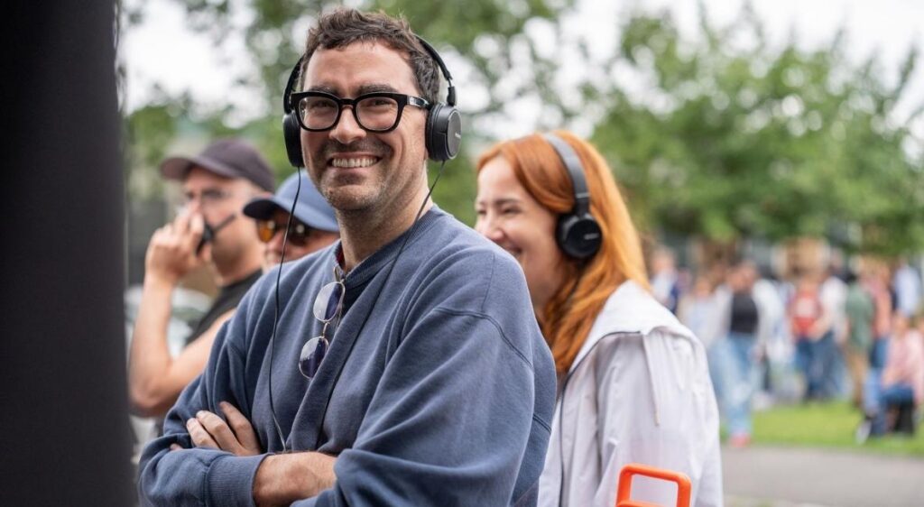 Dan Levy in promotional image for Big Mistakes from Netflix