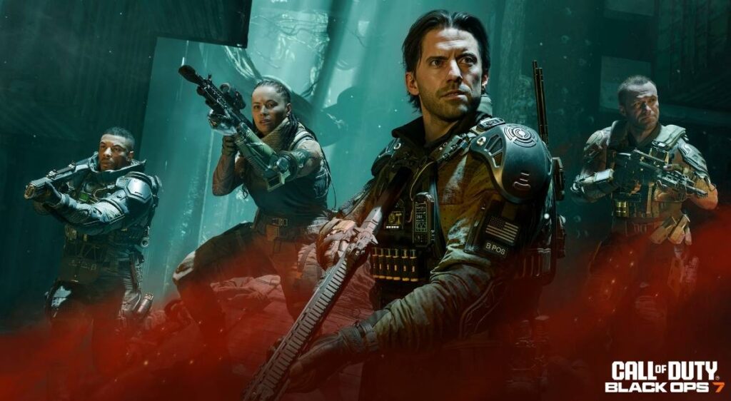 Call of Duty: Black Ops 7 Co-Op promotional image from Treyarch and Raven Studios