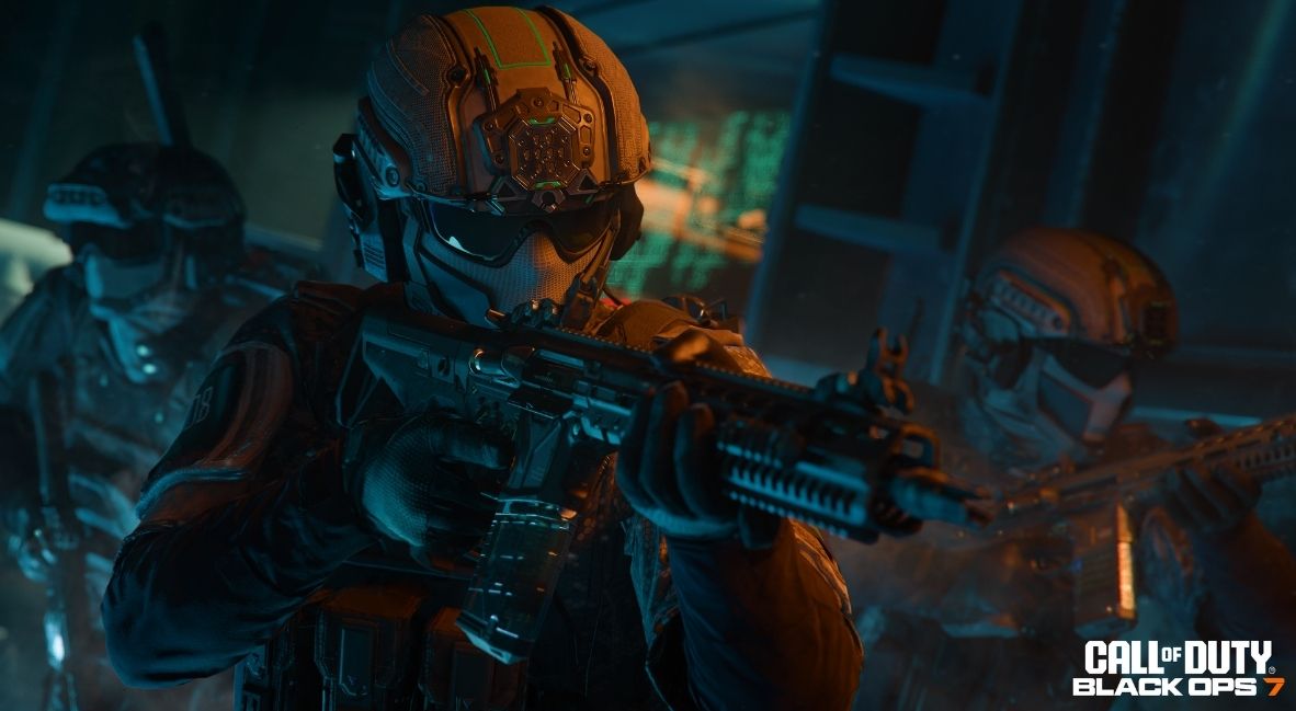 Call of Duty: Black Ops 7 Co-Op promotional image from Treyarch and Raven Studios