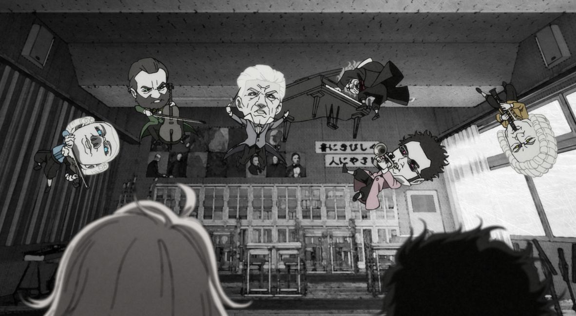 The music room portraits come alive 