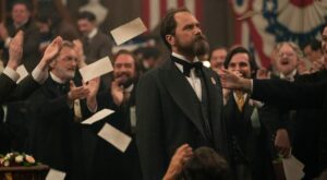 Michael Shannon in Death By Lightning promotional still from Netflix