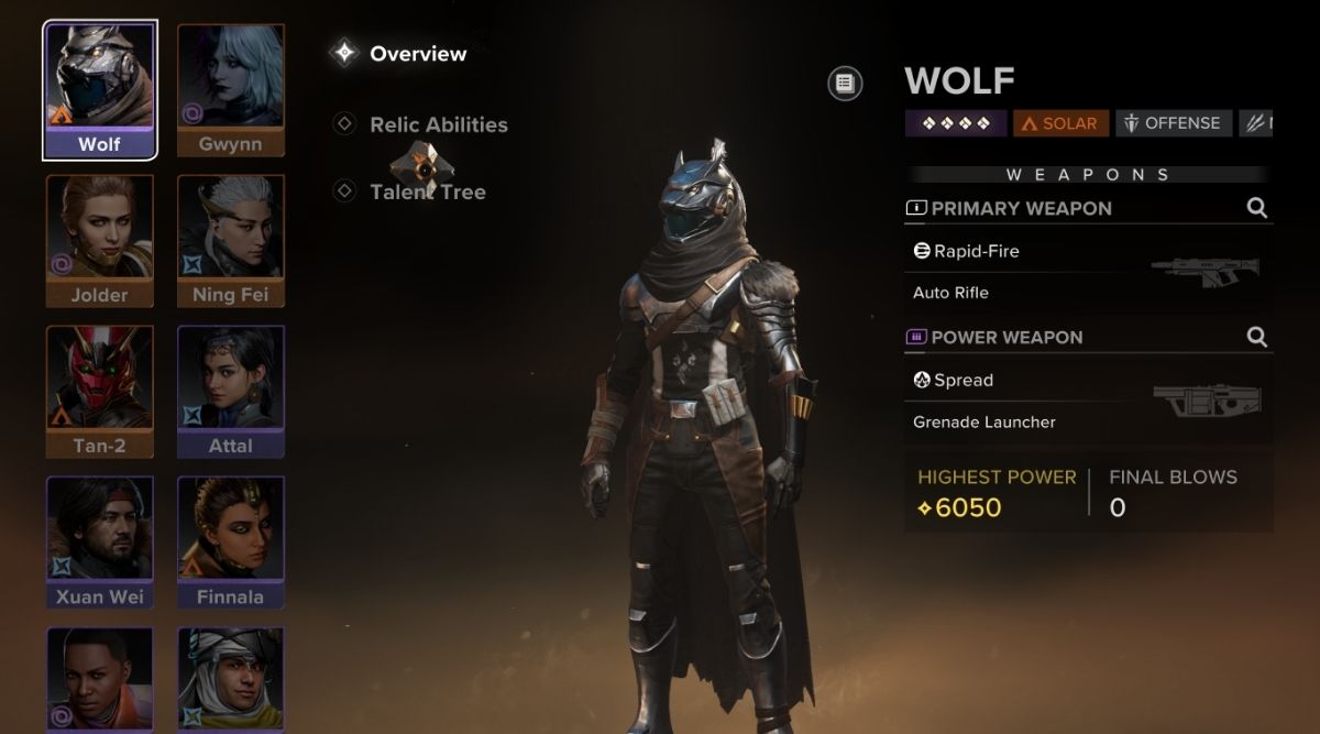 Destiny Rising Character