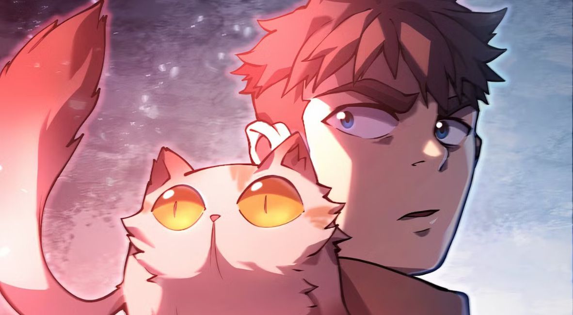 Princess Donut and Carl from the Webtoon Dungeon Crawler Carl