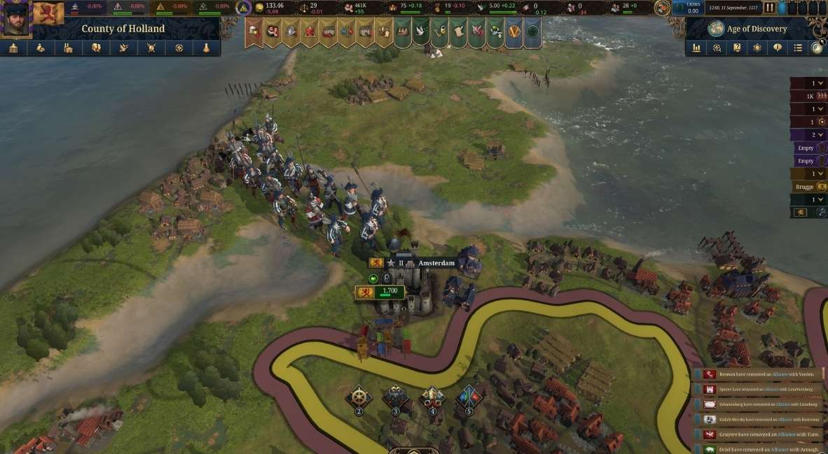 REVIEW: 'Europa Universalis V' Is A Wild Journey Through History 6 Europa Universalis V promotional image from Paradox Interactive