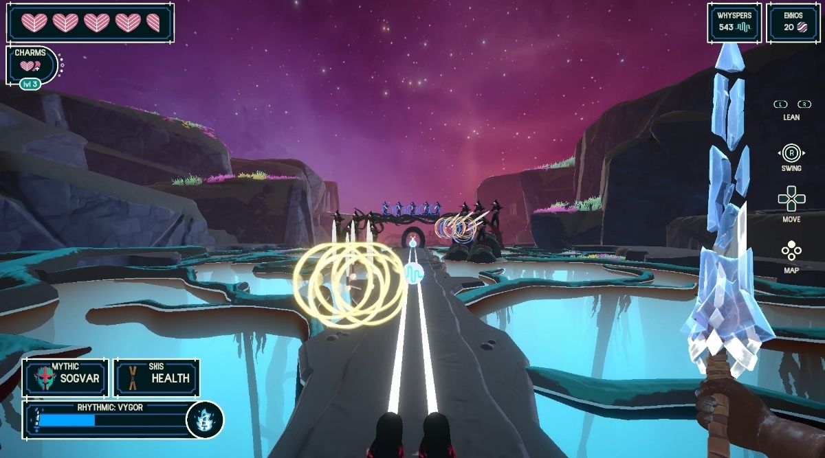 Gameplay in Fresh Tracks