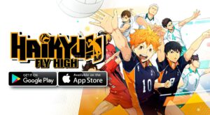 Haikyu Fly High - Haikyu video game promotional image