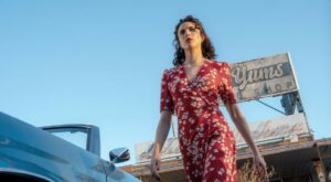 Margaret Qualley stars as Honey O' Donahue in the film Honey Don't