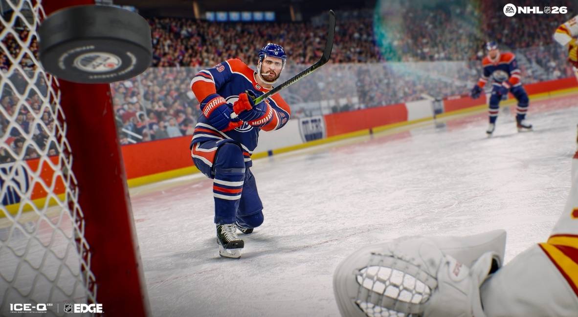 ICE-Q 2.0 system for NHL 26 promotional image from EA Sports