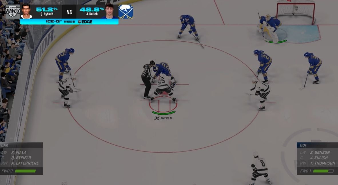 ICE-Q 2.0 system for NHL 26 promotional image from EA Sports
