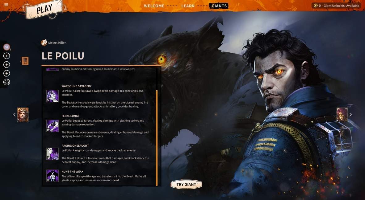 March of Giants Promotional key art from Amazon Games Montreal