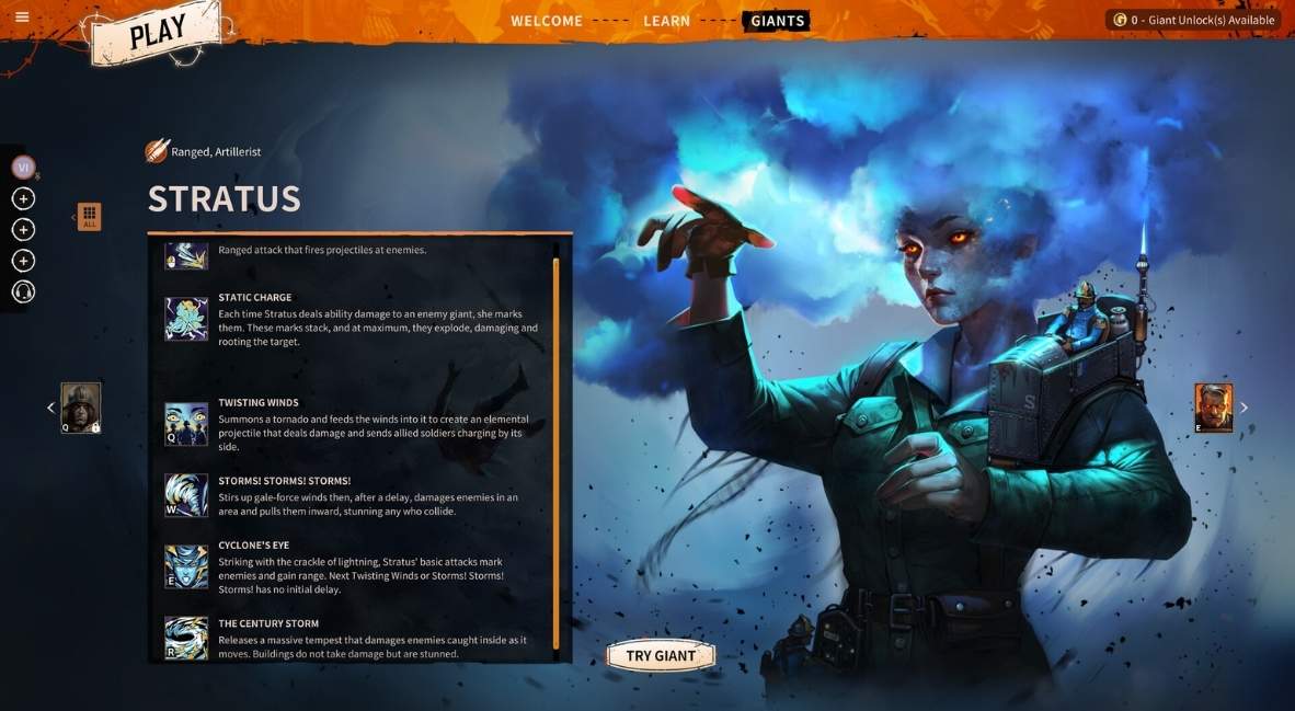 March of Giants Promotional key art from Amazon Games Montreal