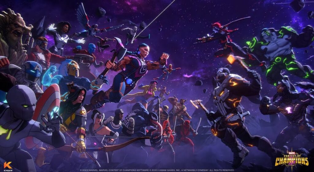 Marvel Contest of Champions - Promotional Image from Kabam's Steam