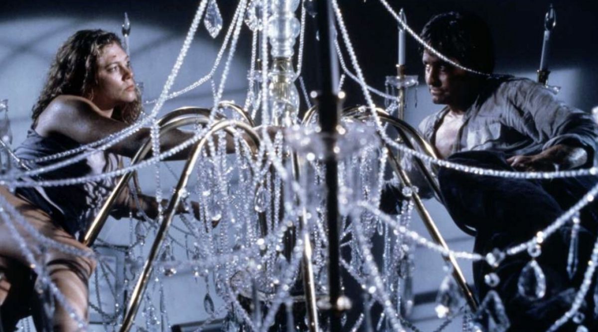 Michael Douglas and Kathleen Turner in The War of the Roses