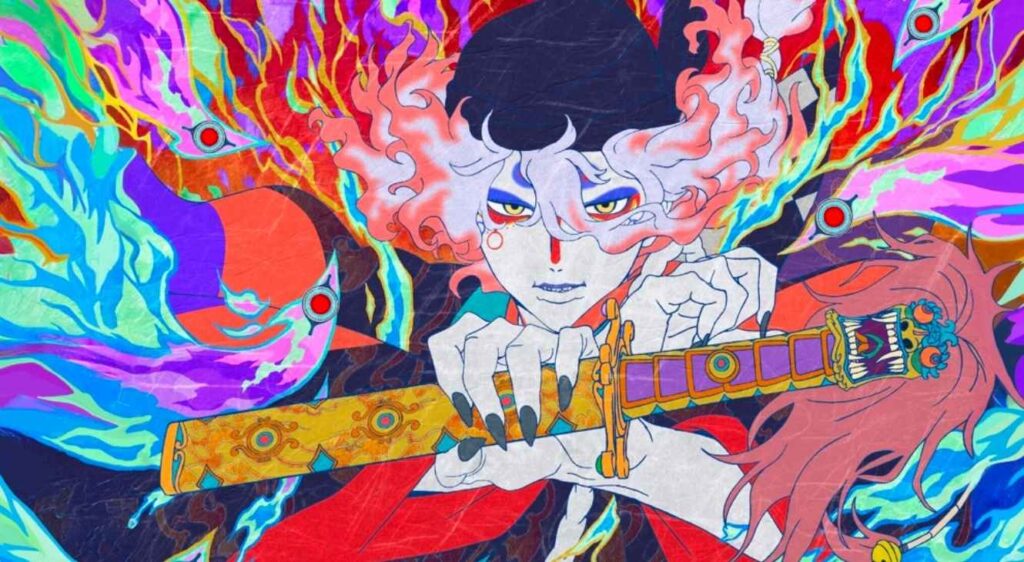 key art from Mononoke The Movie: Chapter II - The Ashes of Rage