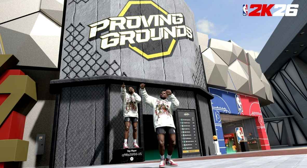 NBA 2K26 The City Update promotional image