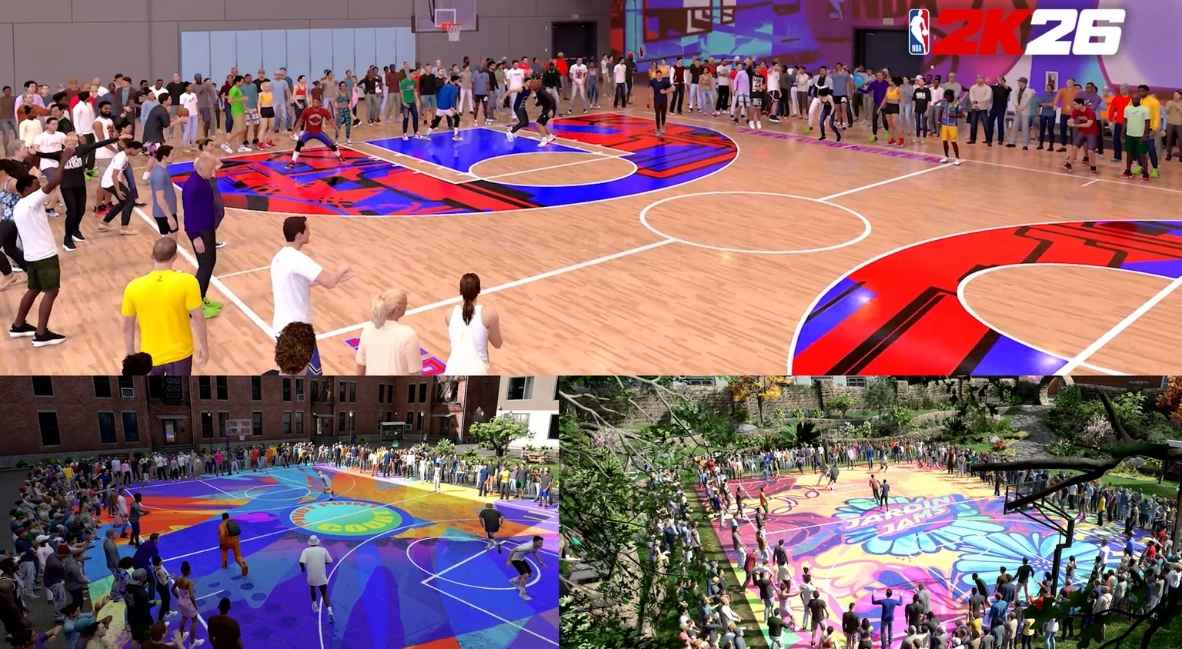 NBA 2K26 The City Update promotional image