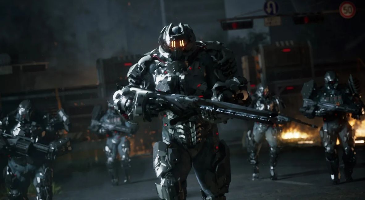 NCSOFT Cinder City promotional key art from NCSOFT