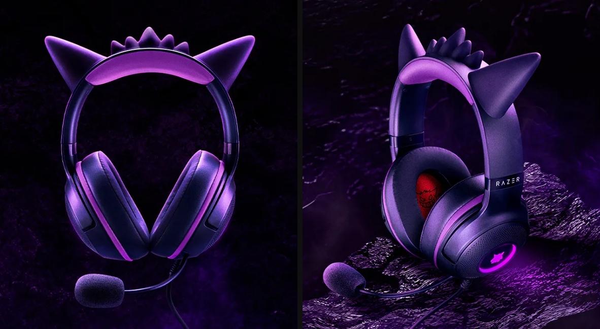 Razer Kraken Kitty V2 – Gengar Edition promotional image