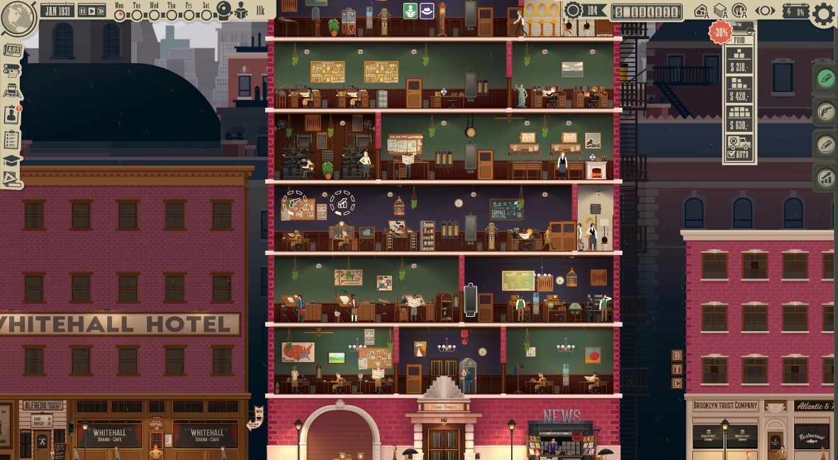 News Tower 1.0 Gets a Late Fall Launch Date 3 News Tower promotional key art from Twin Sail games