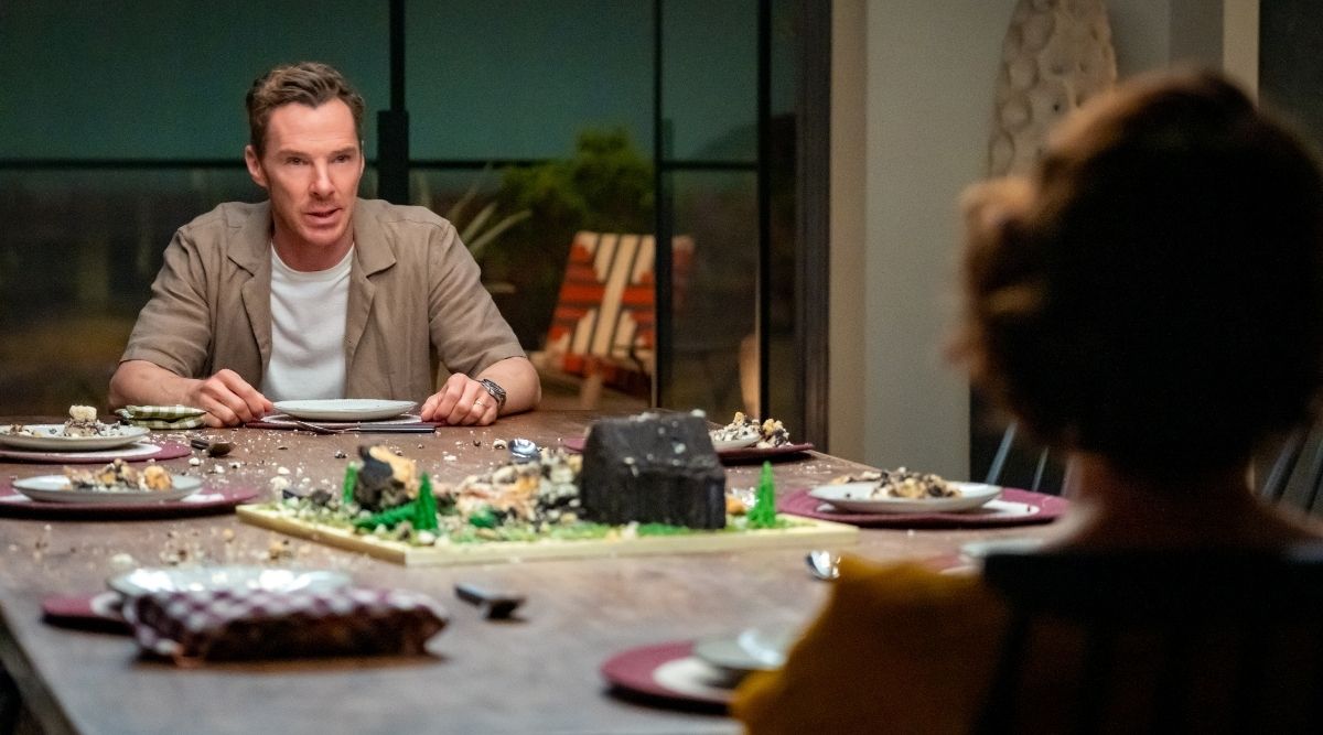 Olivia Colman and Benedict Cumberbatch in The Roses