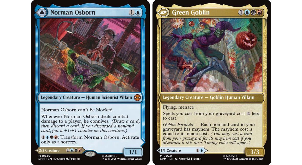 Spider-Man MTG Set Preview Images