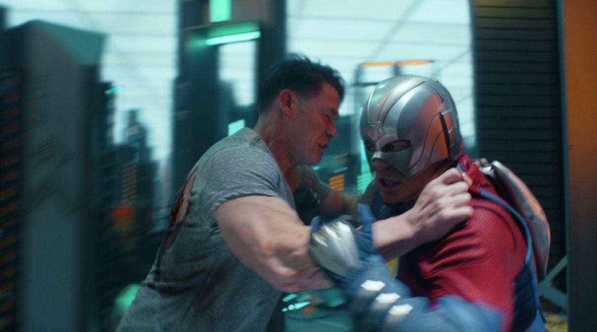 RECAP: 'Peacemaker' Season 2 Episode 1 — "The Ties That Grind" 2 Peacemaker vs Peacemaker in Peacemaker Season 2 Episode 1