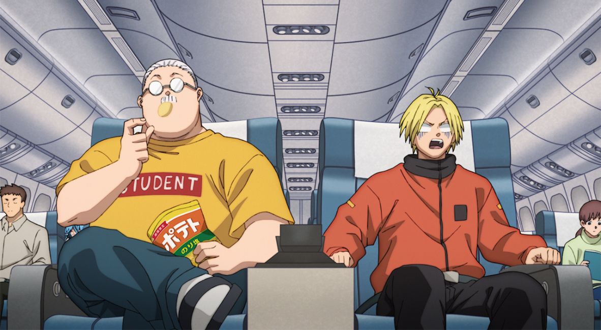 REVIEW: 'Sakamoto Days' Episode 17 - "Have a Nice Fight" 2 Sakamoto and Shin on a plane