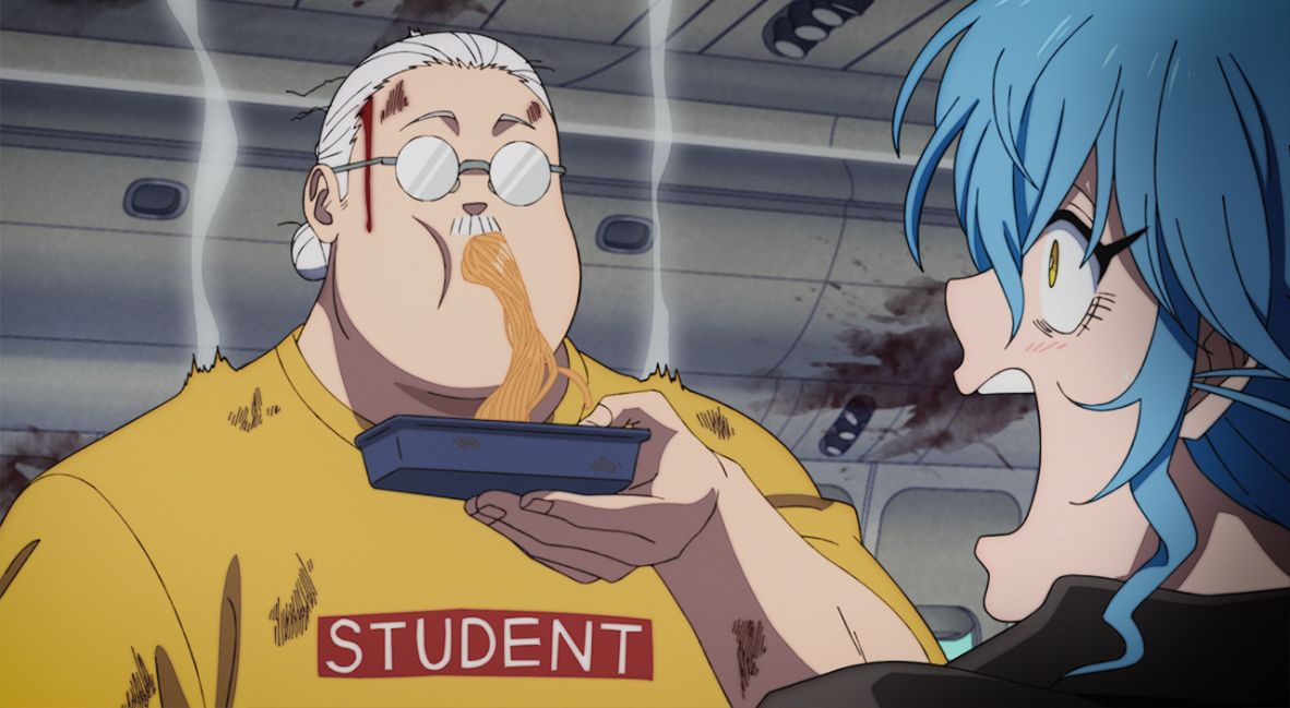 Sakamoto protects Akira 