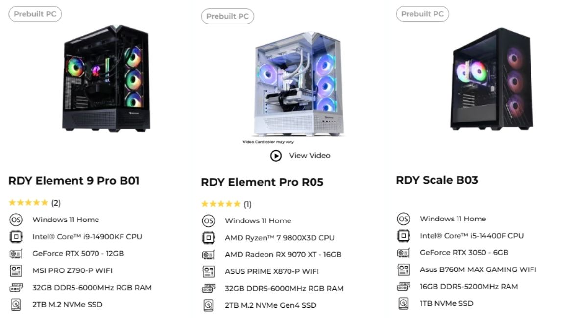 iBUYPOWER deals for Labor Day products