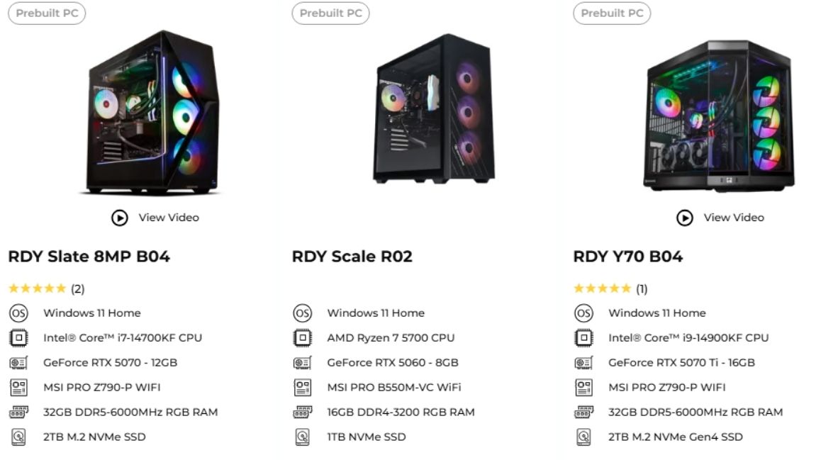 iBUYPOWER deals for Labor Day products