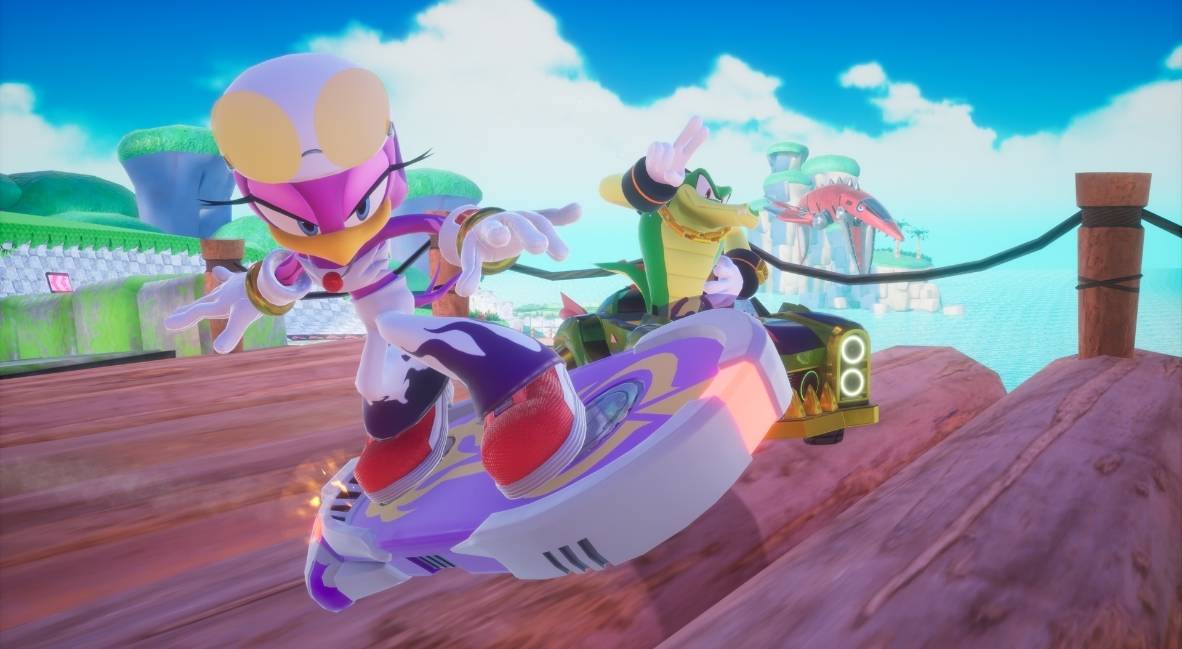 Sonic Racing Crossworlds promotional image from SEGA