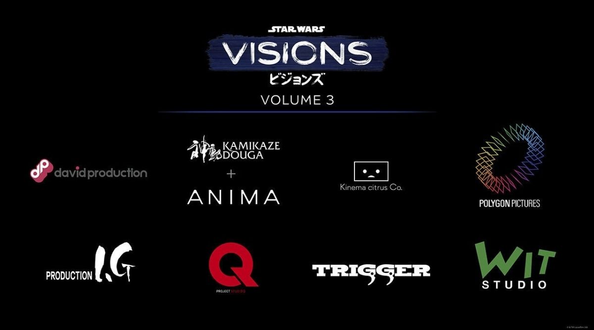 Star Wars Visions Volume 3 Studios
