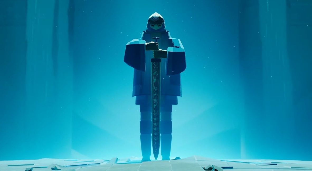 Sword of the Sea promotional key art from giant Squid