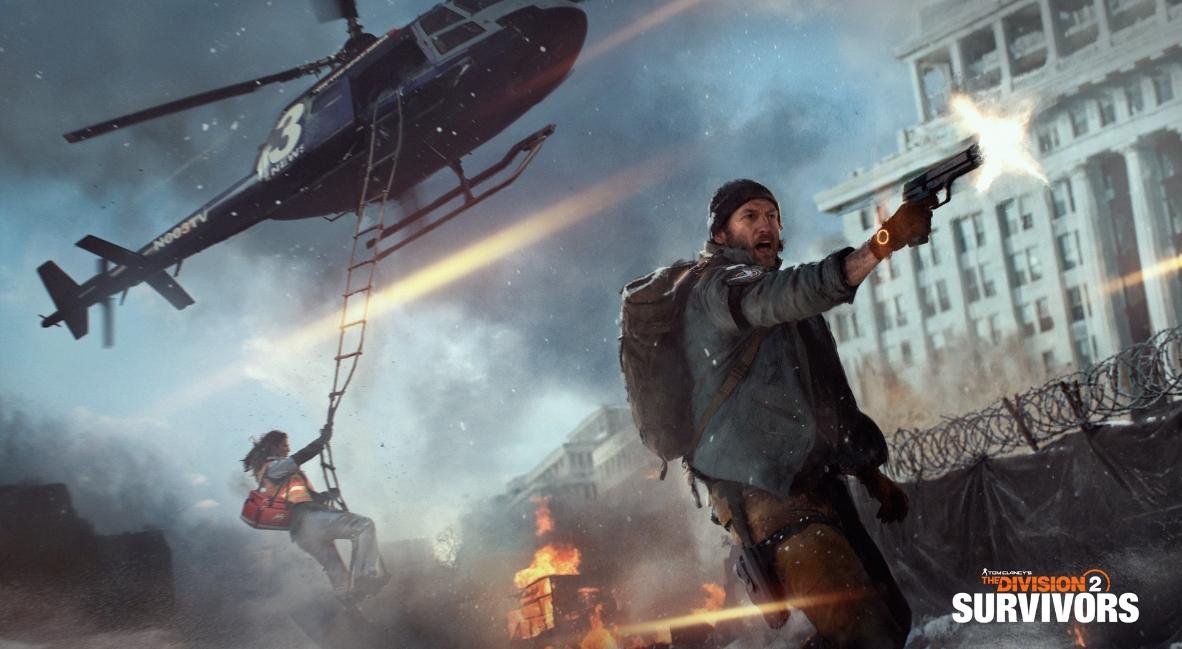 Ubisoft Shares The Expansion of The Division Franchise 1 The Division 2 Survivors key art from Ubisoft