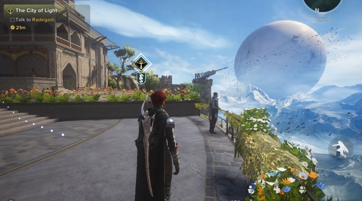 The Traveler in Destiny Rising