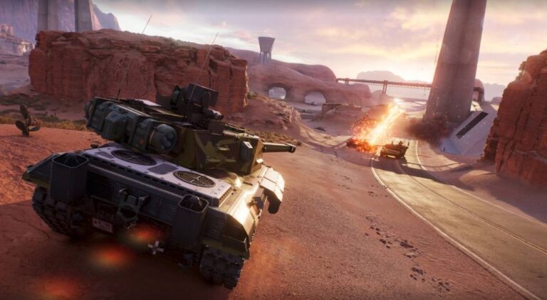 World of Tanks HEAT promotional image from Wargaming