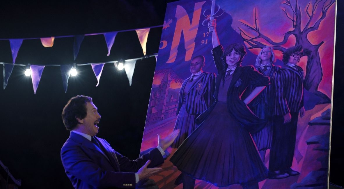 Wednesday Season 2 Part 1 promotional still from Netflix