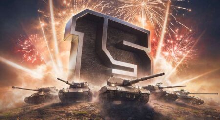 World of Tanks 15th Anniversary Celebration promotional key art