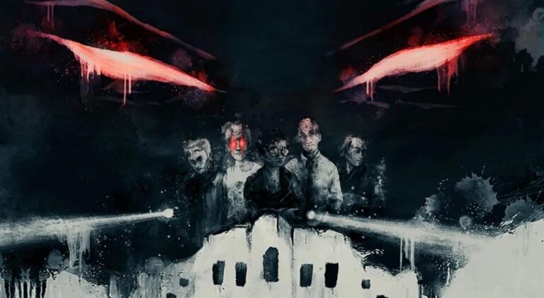 Eyes of Hellfire promotional release image from Blumhouse Games