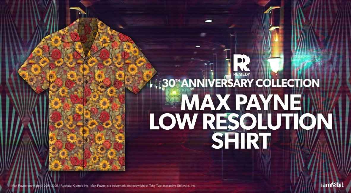 Remedy and iam8bit Partner for 30th Anniversary Merchandise Collection 3 iam8bit Remedy 30th Anniversary Collection product image