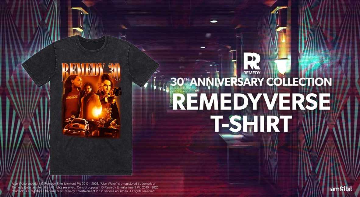 Remedy and iam8bit Partner for 30th Anniversary Merchandise Collection 4 iam8bit Remedy 30th Anniversary Collection product image