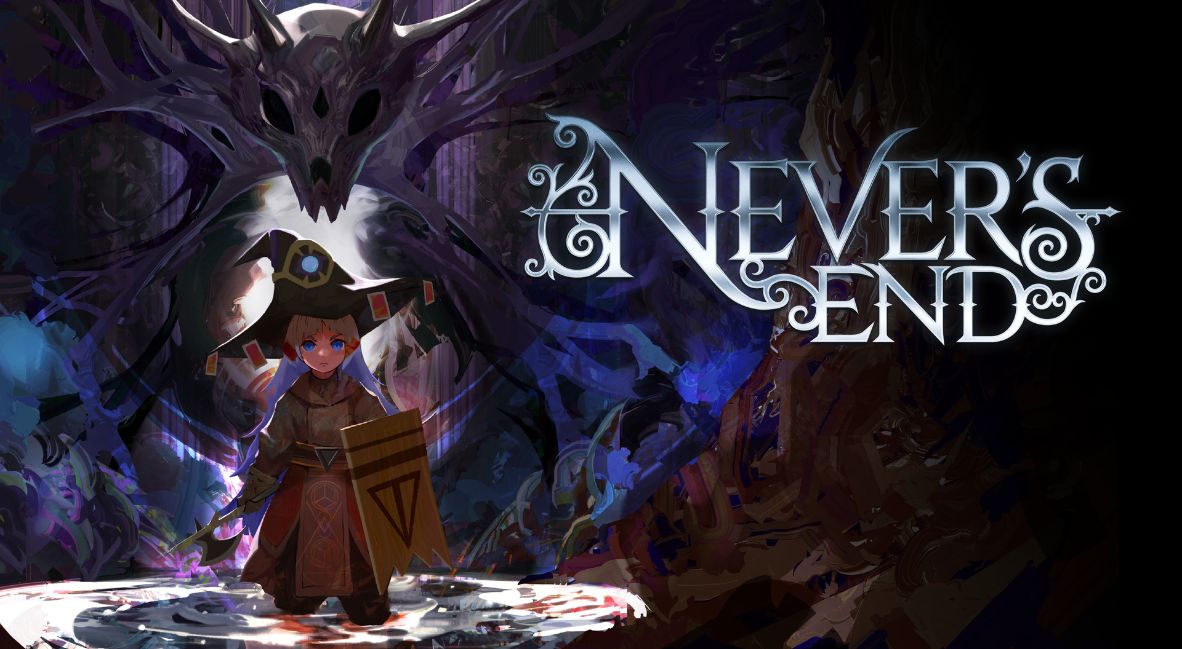 Key art from Never's End, a game we previewed at PAX West