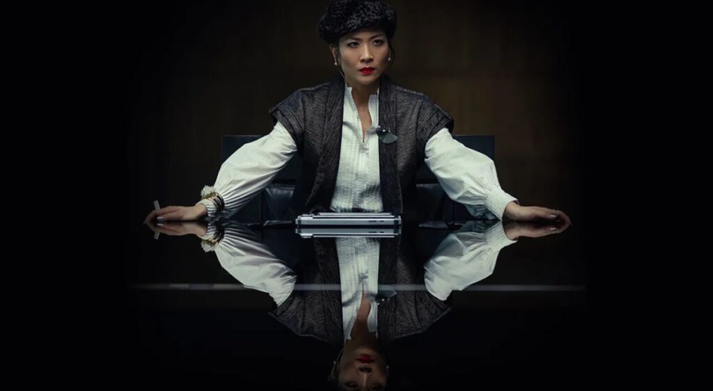 Sandra Yi Sencindiver stars as Yutani in Alien Earth Episode 6