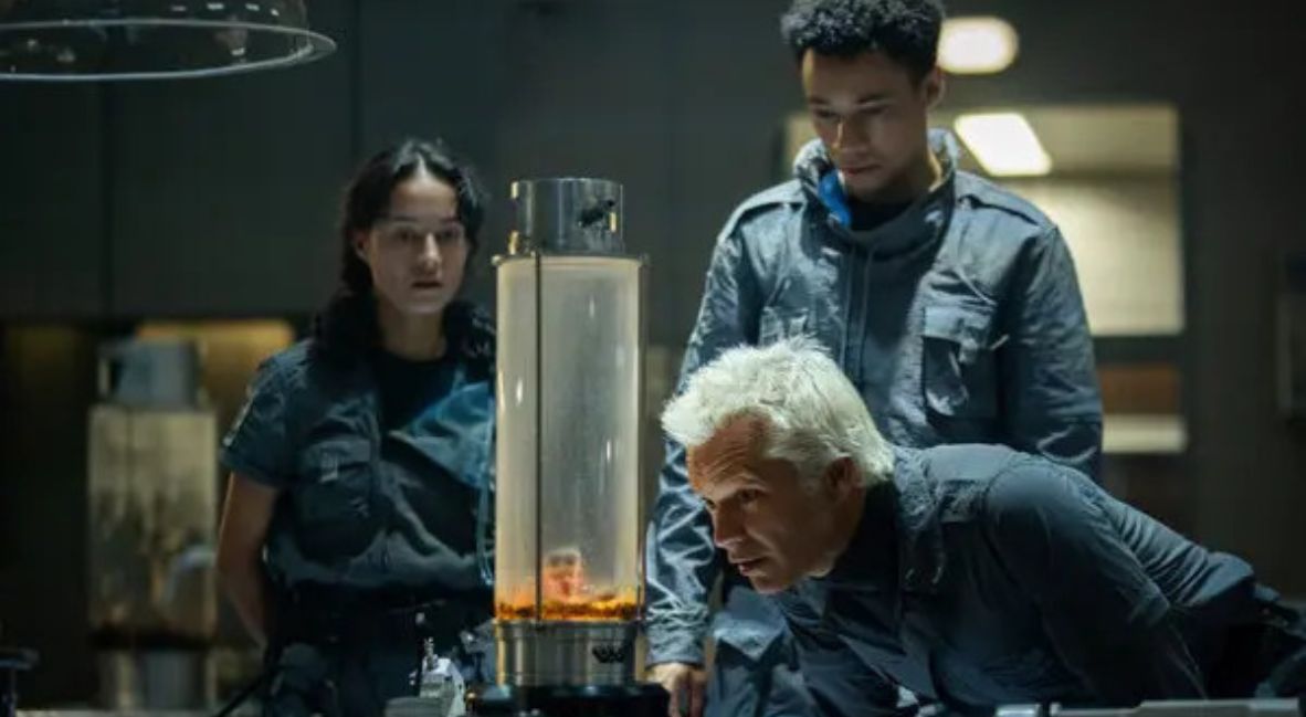 Curly, Tootles, and Kirsch in Season 1 of Alien Earth