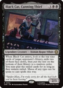 Black Cat Magic the Gathering Black Creature Set