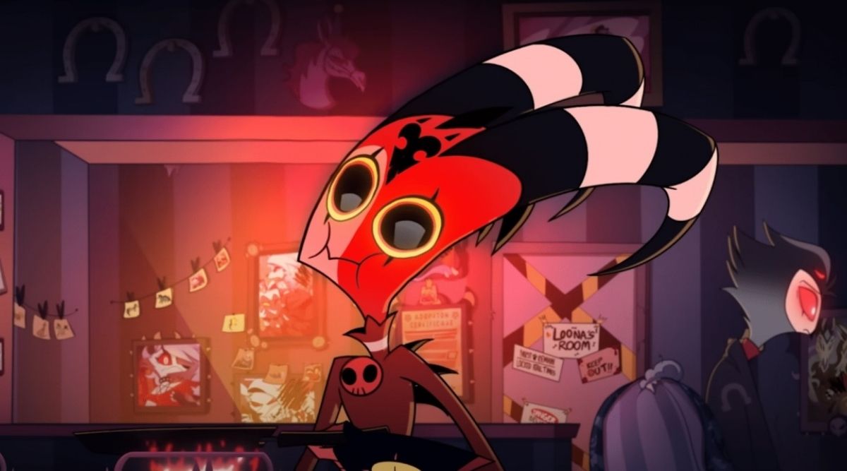 Blitzo and Stolas in Helluva Boss Season 2