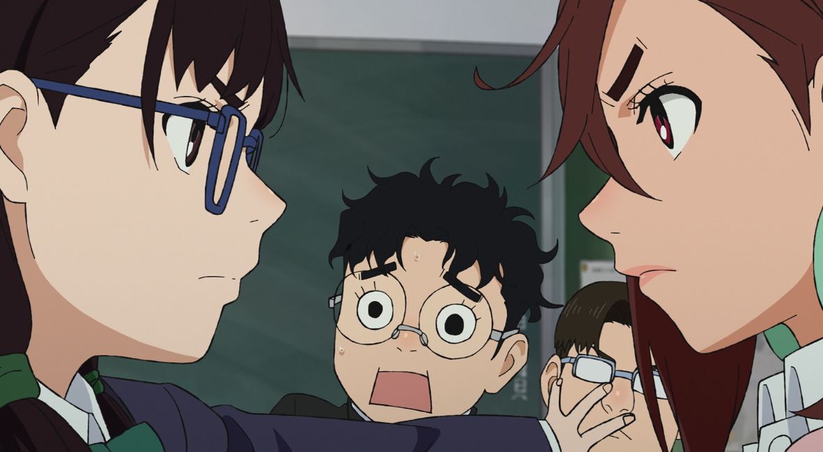 REVIEW: DanDaDan Season 2 Episode 10 - "The Secret Art of Being Attractive" 2 The class president and Momo argue over Okarun