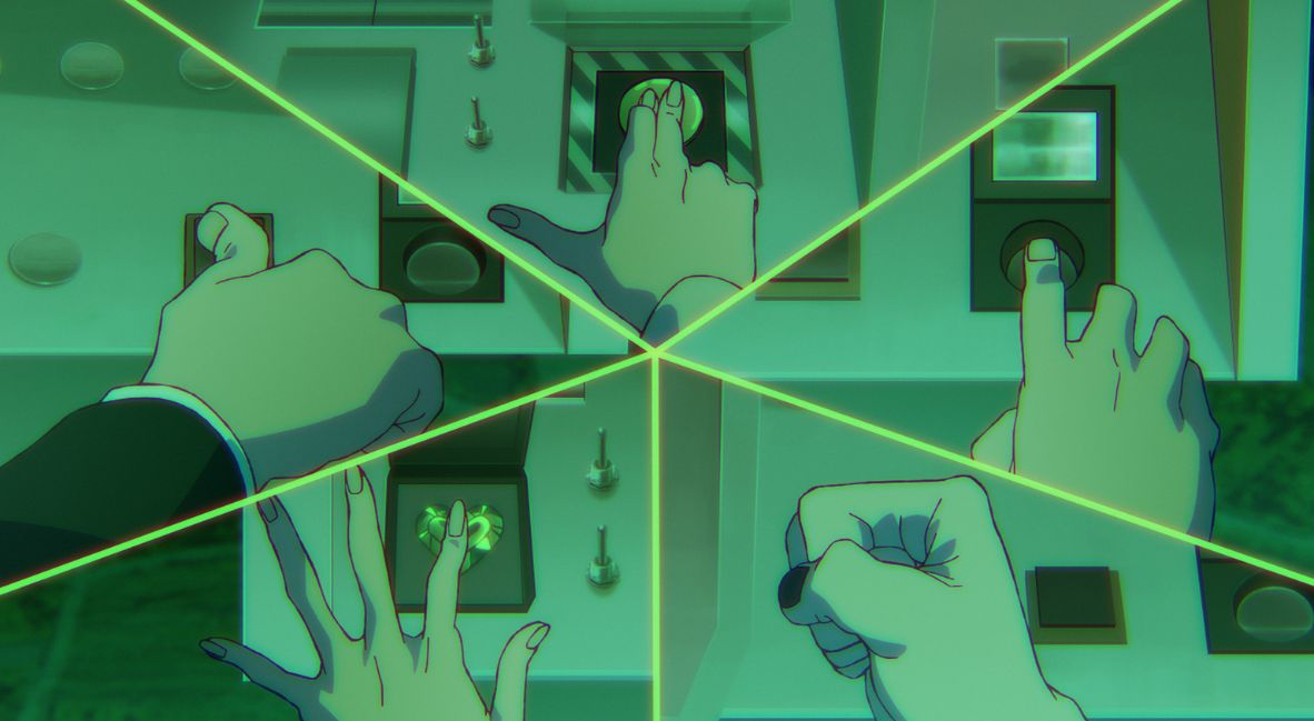 REVIEW: 'DanDaDan' Season 2 Episode 12 — "Clash! Space Kaiju vs. Giant Robot!" 2 A scene from DanDaDan Season 2 Episode 12